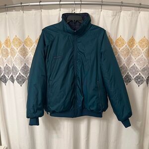 Columbia-sportswear Men's Green and Blue Jacket